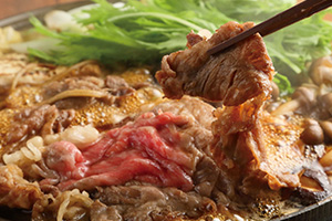 豚しゃぶしゃぶorすき焼きコース